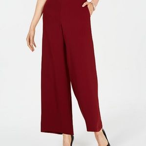 Crepe Flare Pants
